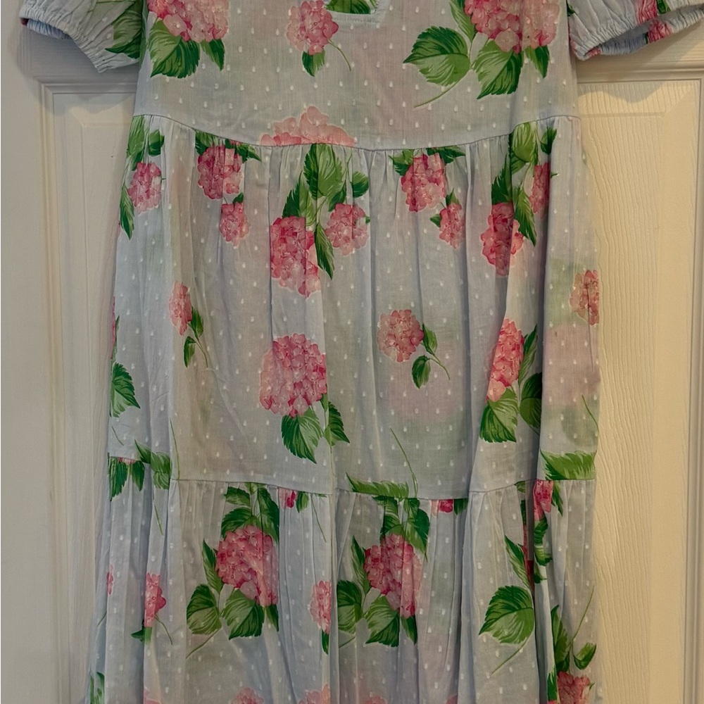 Women’s Floral Crown and Ivy Dress